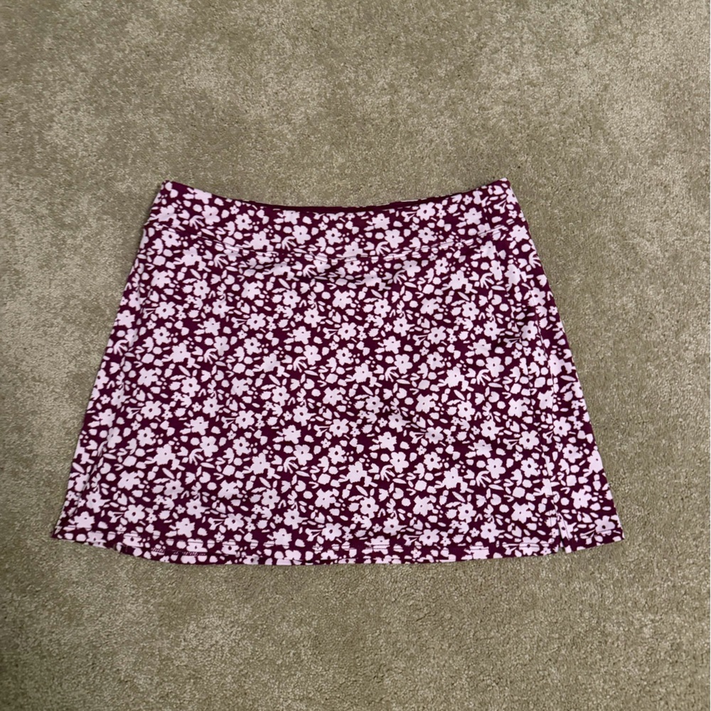Tranquility by Colorado Clothing Purple and White Skirt